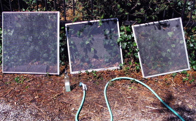 clean fly screens